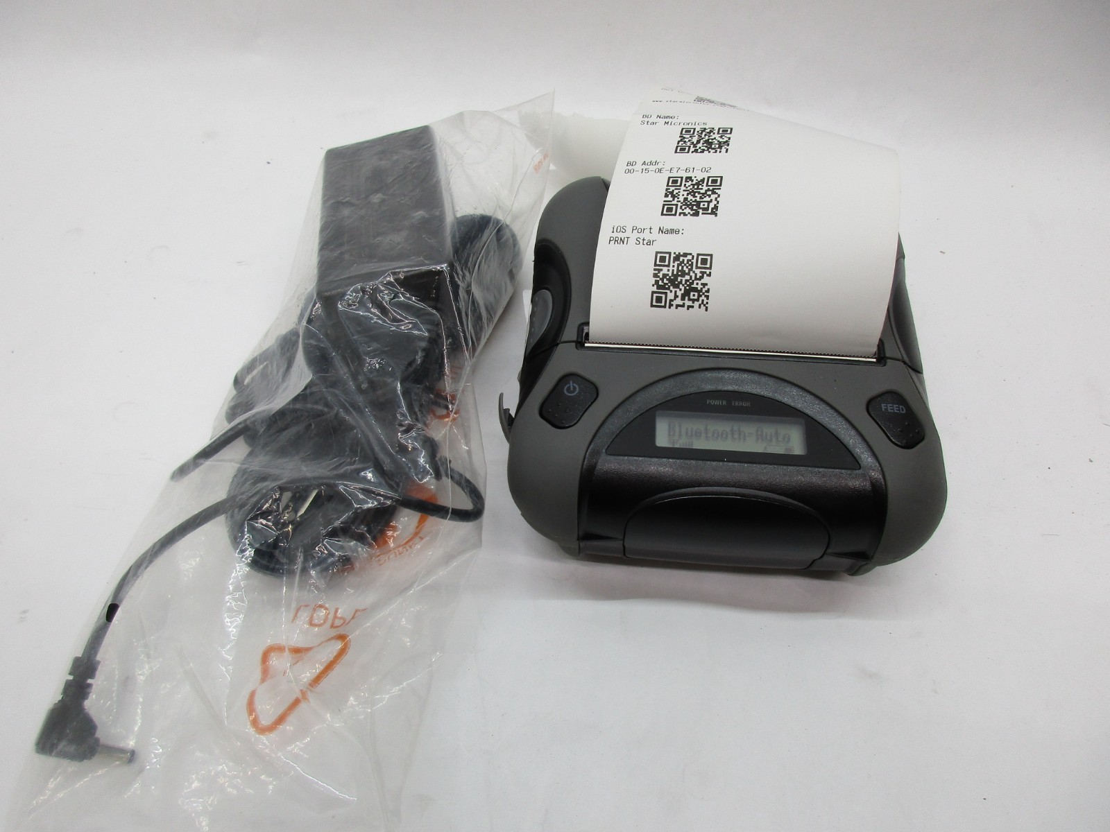 STAR MICRONICS SM-T300I MOBILE DIRECT THERMAL PRINTER BLUETOOTH QSP-I350 T5-B16