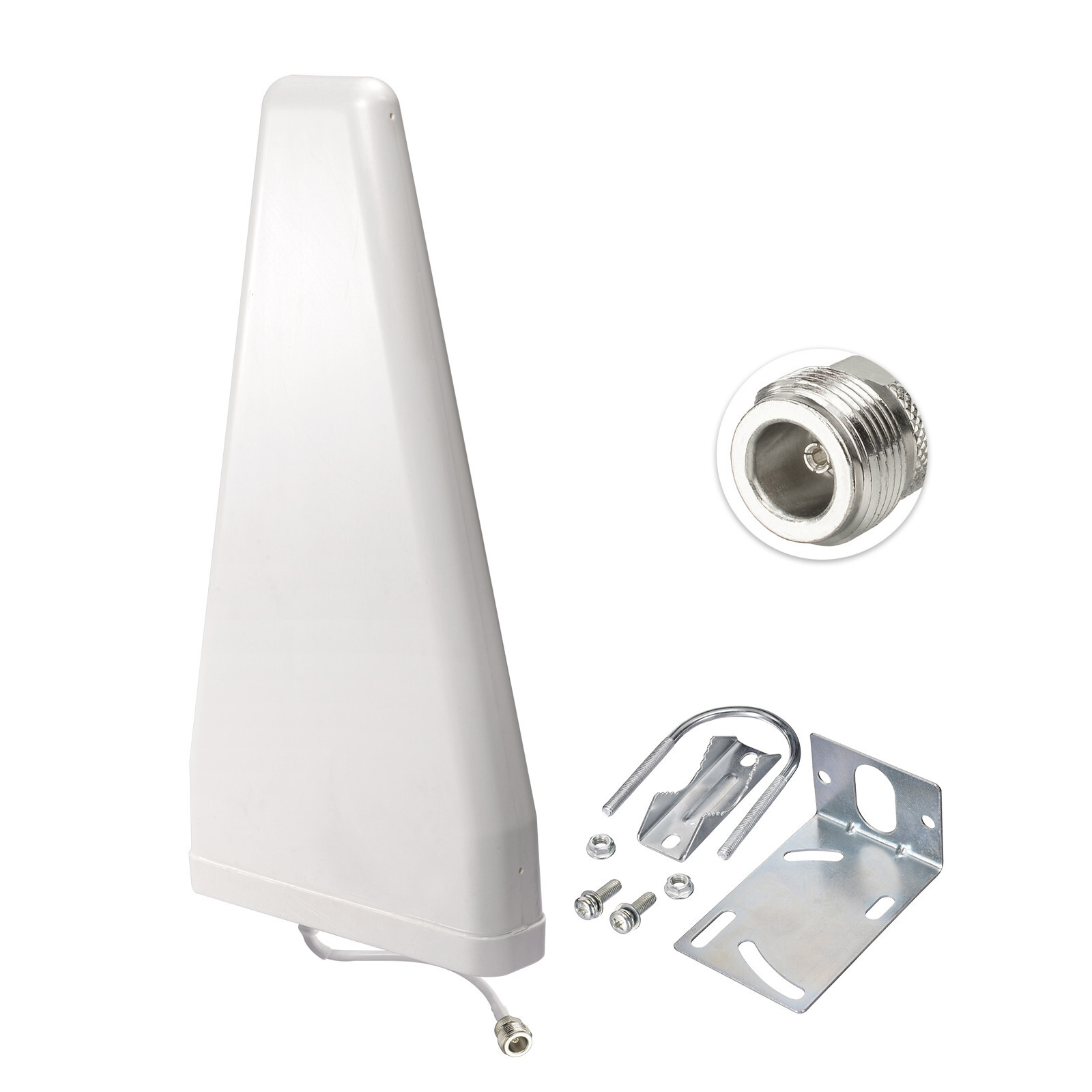 Wideband 10dBi Directional Outdoor Log Periodic Yagi Antenna 50 Ohm 2G 3G 4G LTE