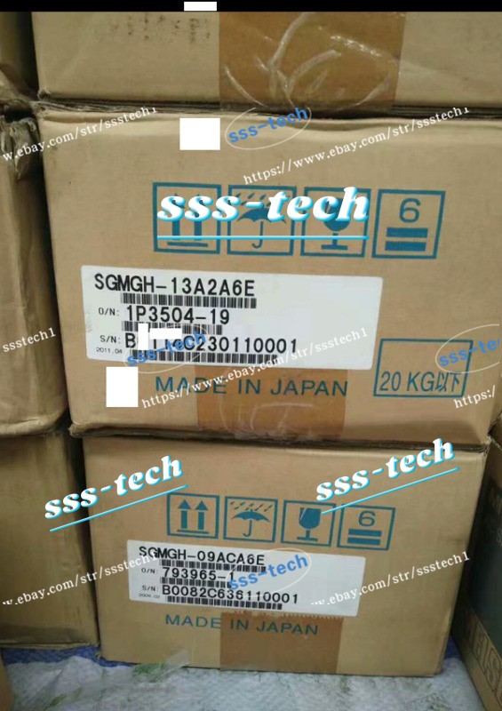 1PC NEW YASKAWA SGMGH-09ACA6E AC SERVO MOTOR Via DHL or FedEX