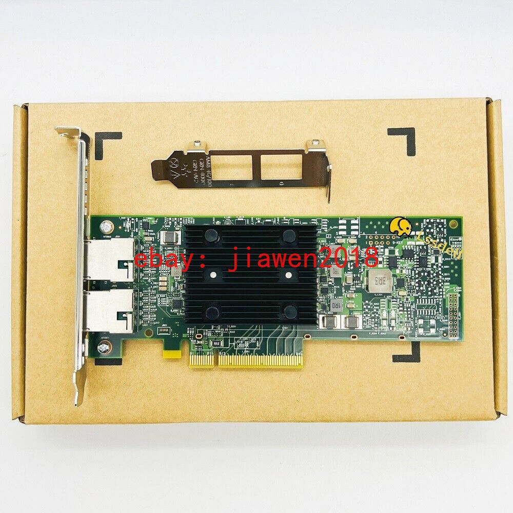 Dell Broadcom57416 Dual Port 10GB RJ-45 Network Card 0GRT2K 3TM39 NC5VD BCM57416