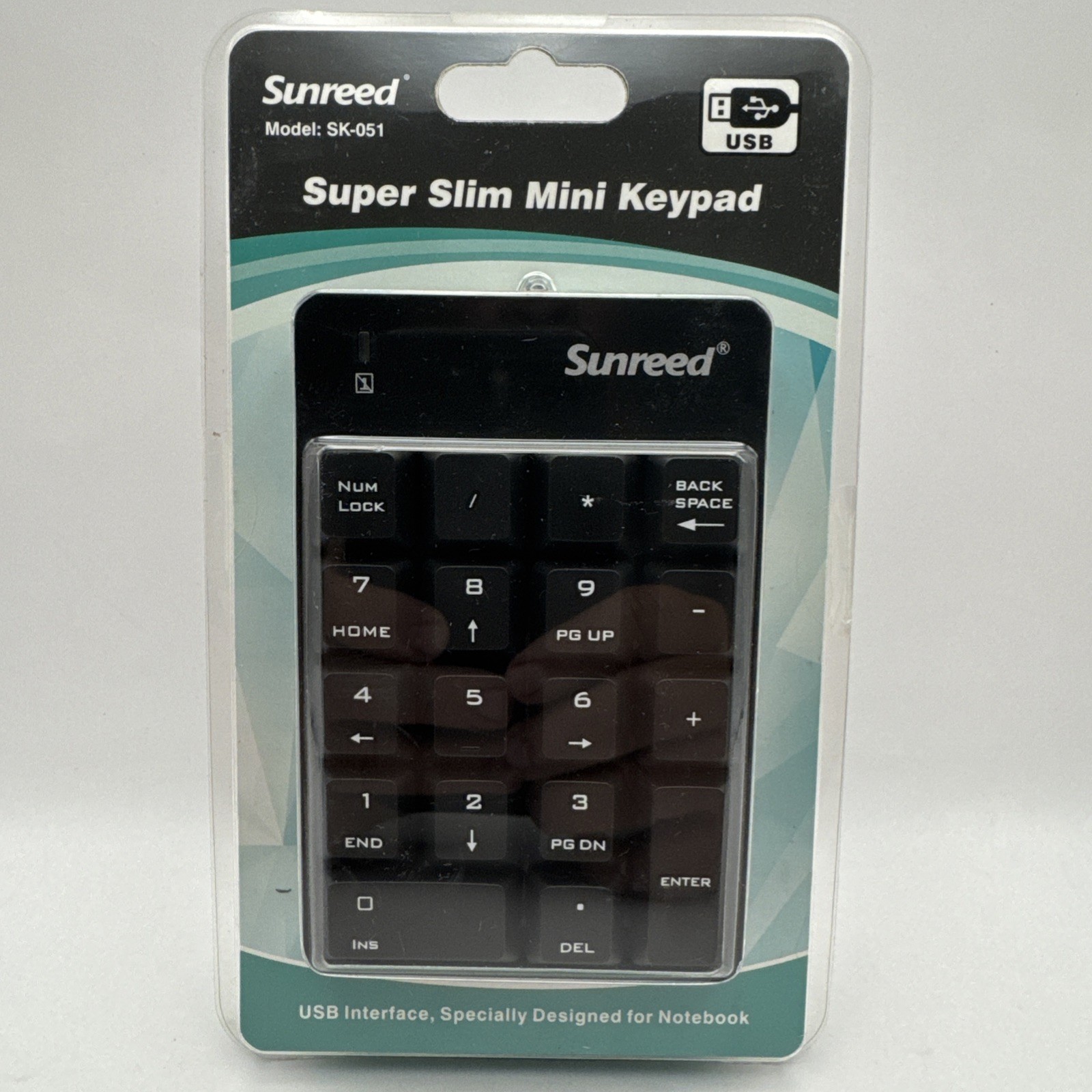 NEW Sunreed SK-051 Universal Super Slim Mini Keypad Wired