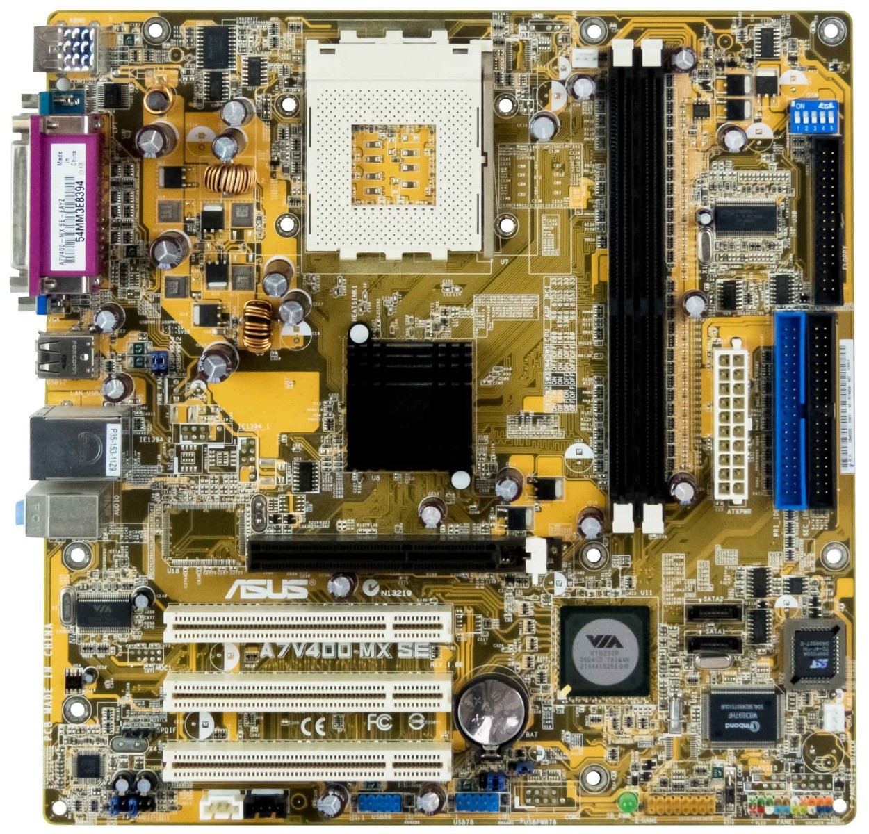 ASUS A7V400-MX SE VIA KM400A s.462 DDR APG PCI