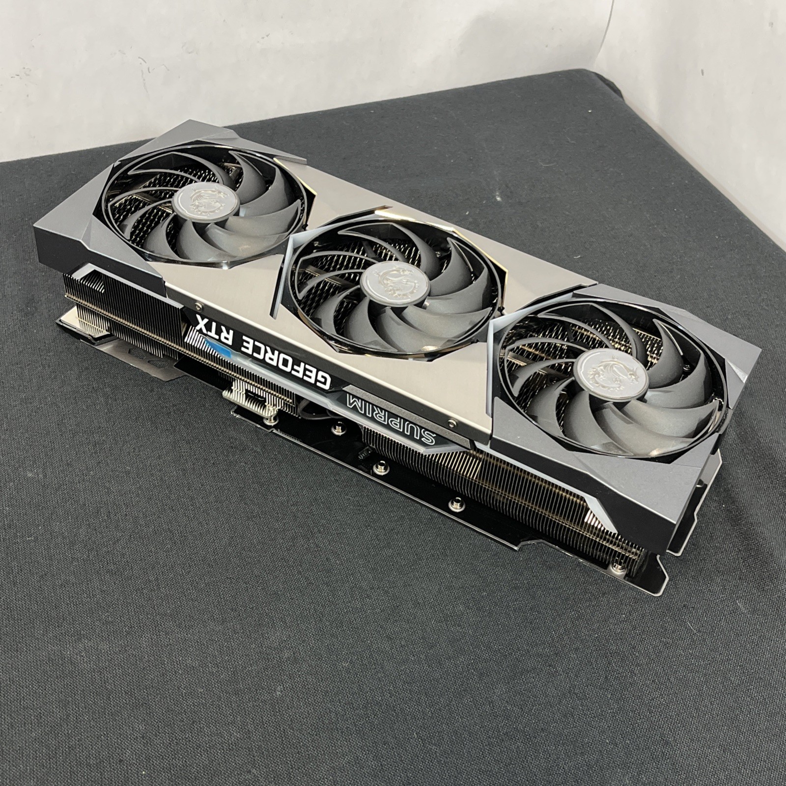MSI Nvidia RTX 3090 Ti SUPRIM X 24GB GPU Heatsink/Fans (without PCB board)