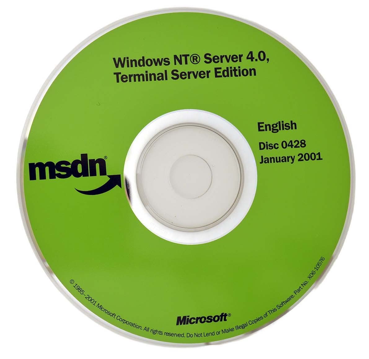 AUTHENTIC Microsoft Windows NT 4.0 Terminal Server Edition and Service Pack 6