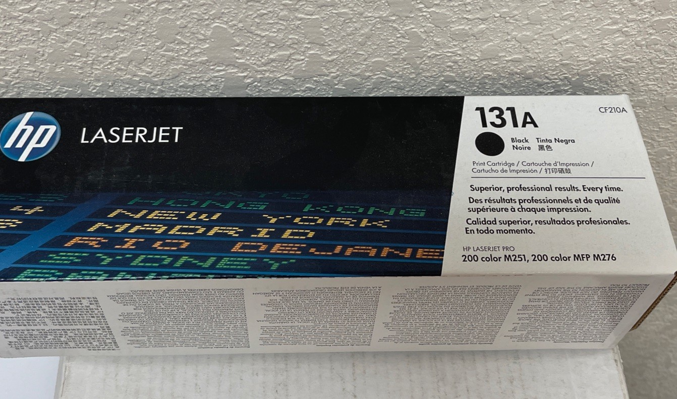 ✨ NEW HP 131A Black LaserJet Toner Cartridge OEM CF210A M251 M276 MFP 276