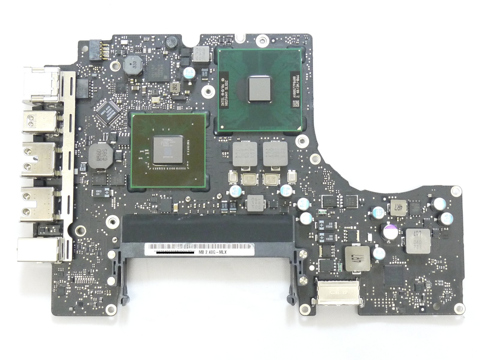 Apple MacBook Unibody 13" A1342 2010 2.4GHz Logic Board 820-2877-B 661-5640 