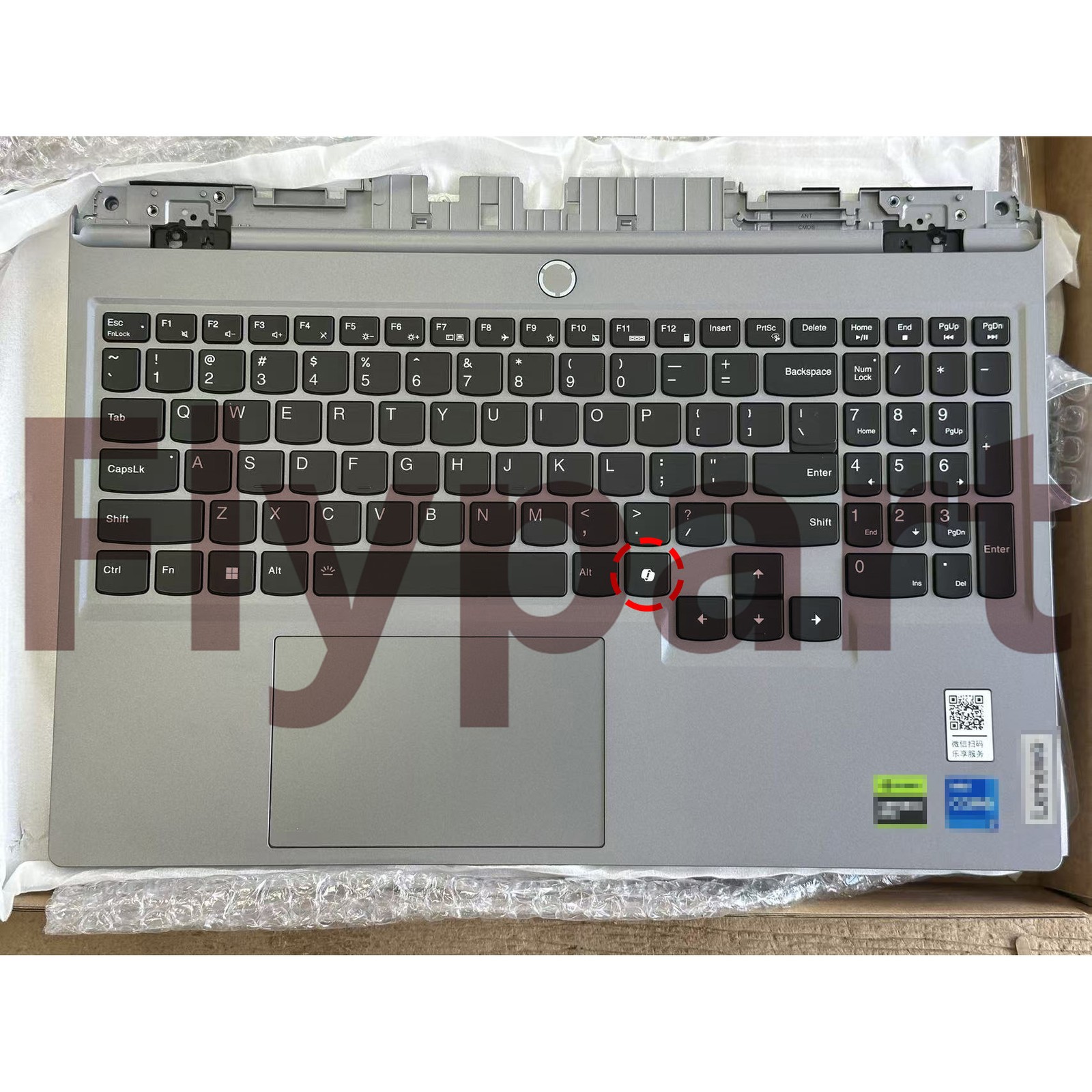 NEW For Lenovo LOQ 15IRX9 15ARP9 15IAX9 Palmrest Backlit Keyboard 5CB1M65368