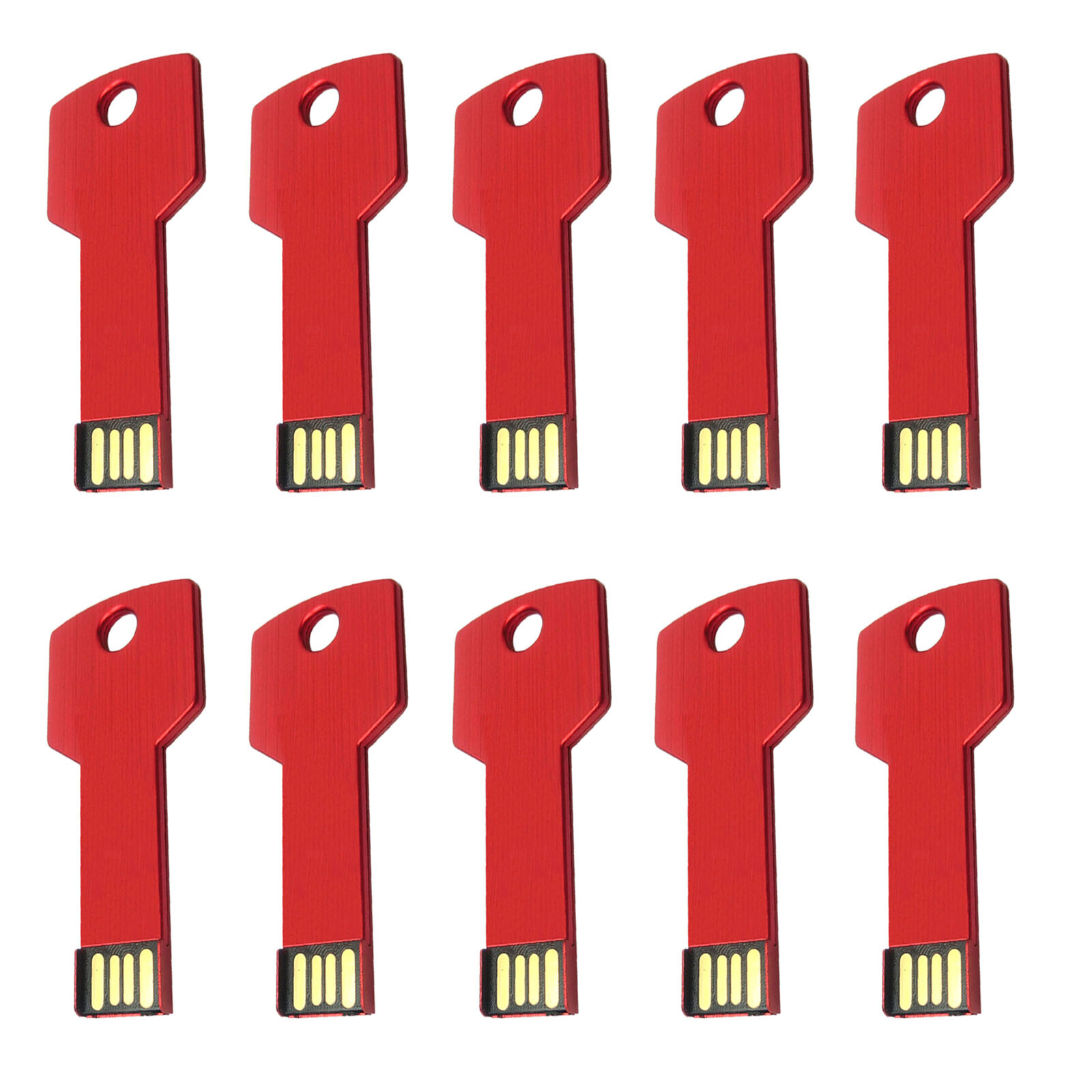 Kootion Waterproof Style Metal Key Model 32GB USB 2.0 10PCS Flash Drive