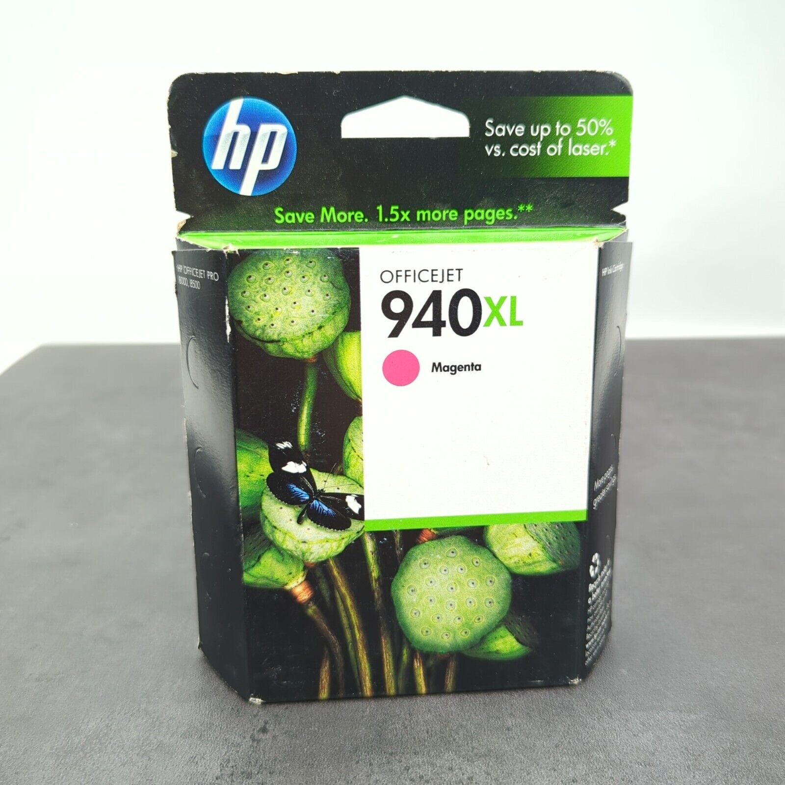 Genuine HP Office Jet 940 XL High Yield Magenta Red  Ink Exp 4/13 NEW SEALED