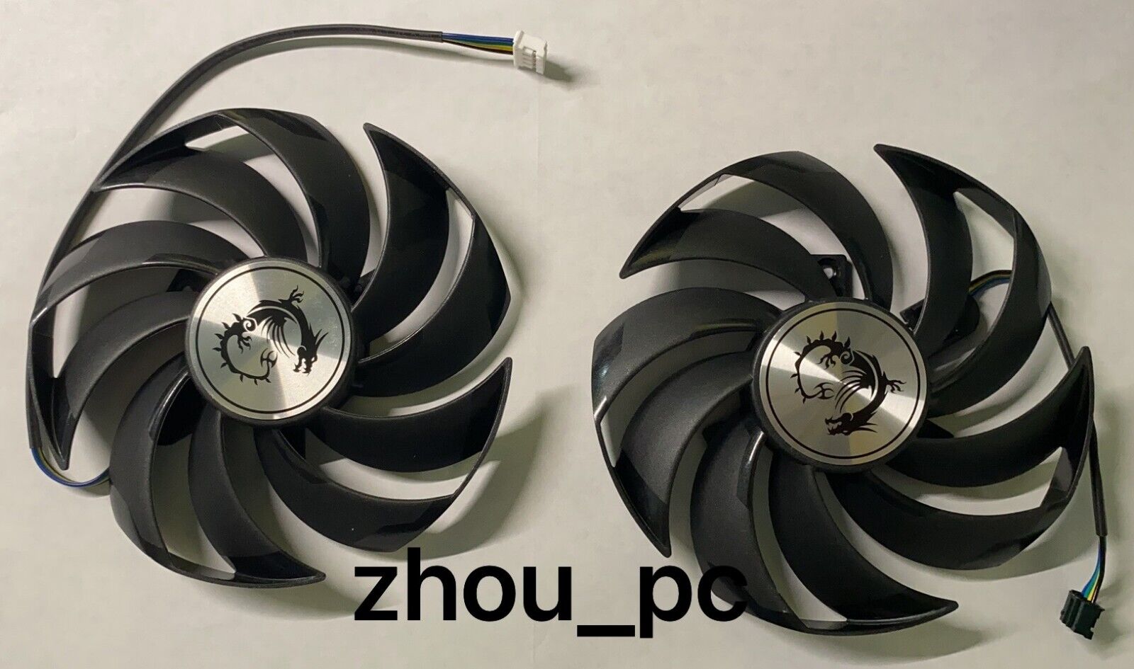 Replacement cooling cooler Fan For MSI RTX 3060 3060ti RX 6600 6700 XT GAMING X