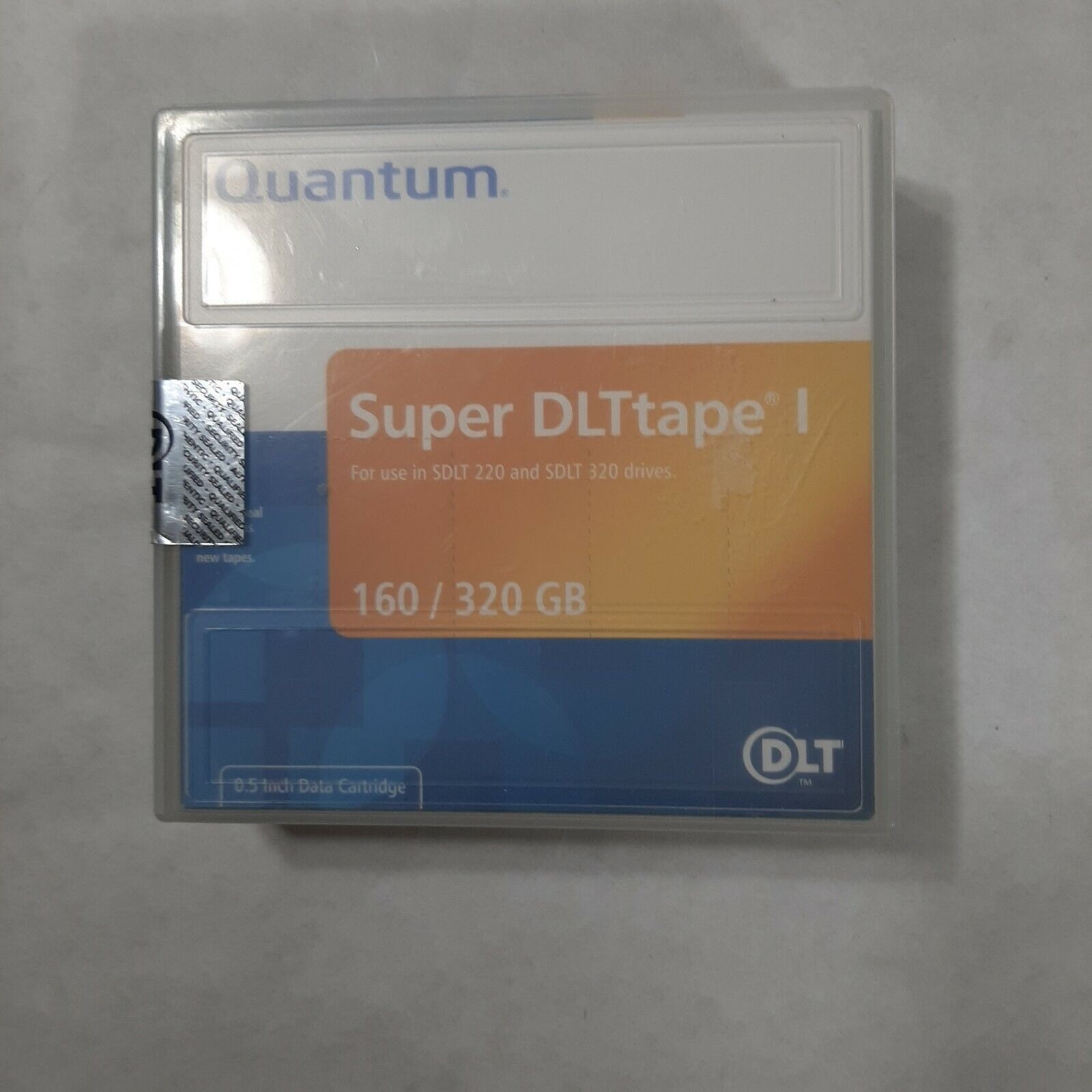 Quantum Super DLT tape I  160/320GB 1/2"