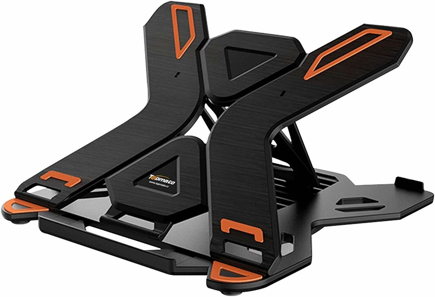 Soporte de Laptop PC Portatil iPad Base Giratoria Ajustable Sostenedor Plegable