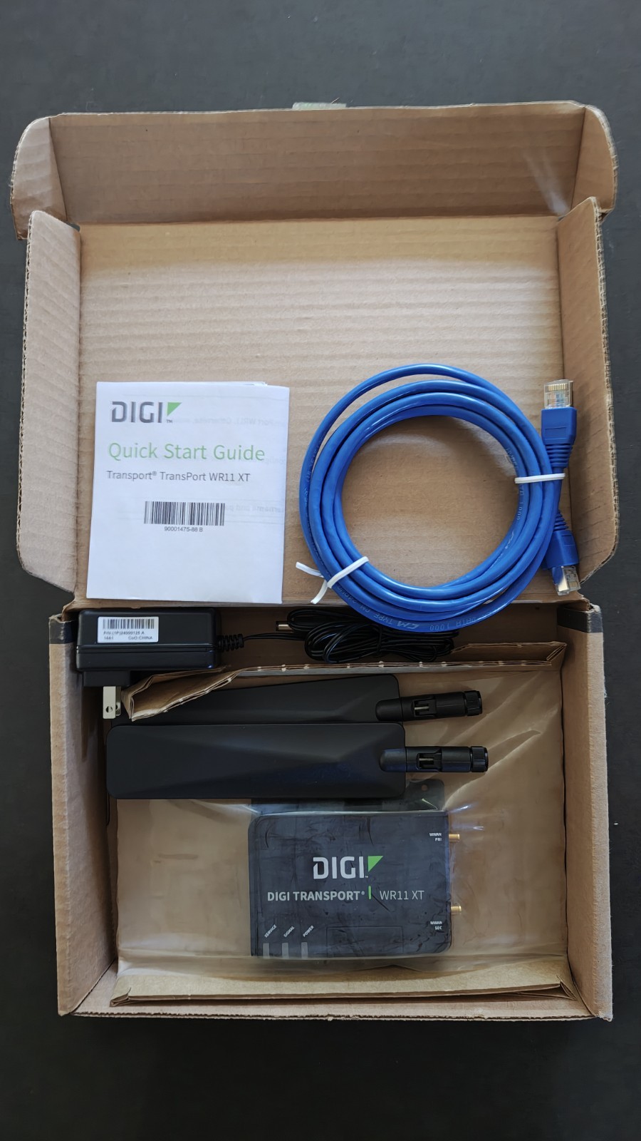 NEW Digi TransPort WR11-M600-DE1-XB LTE Router (WR11 XT), Single Ethernet, Amer