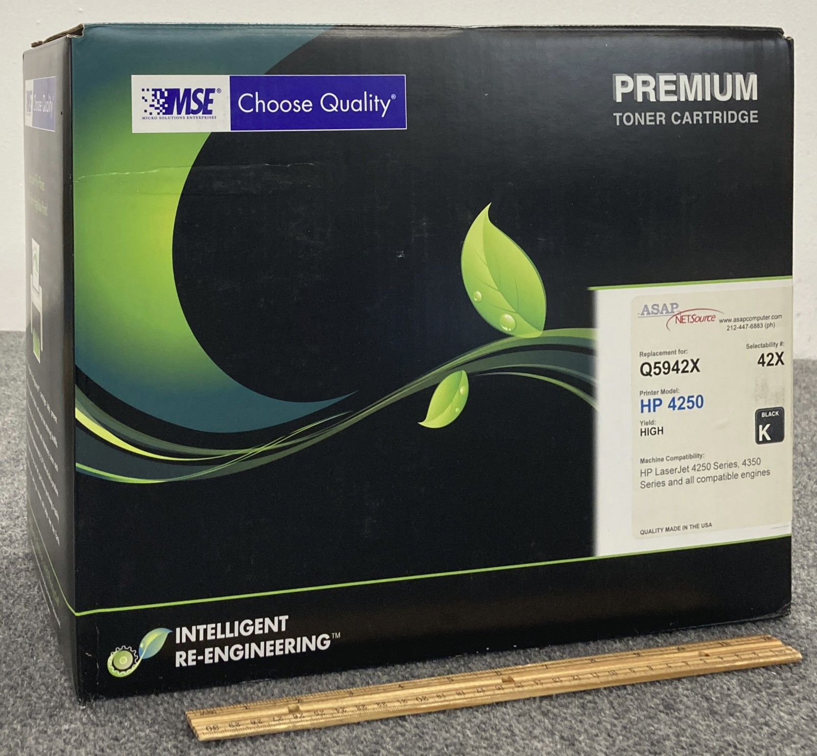 MSE Replacement Toner Cartridge - HP 42x - Black - NIB, Sealed -