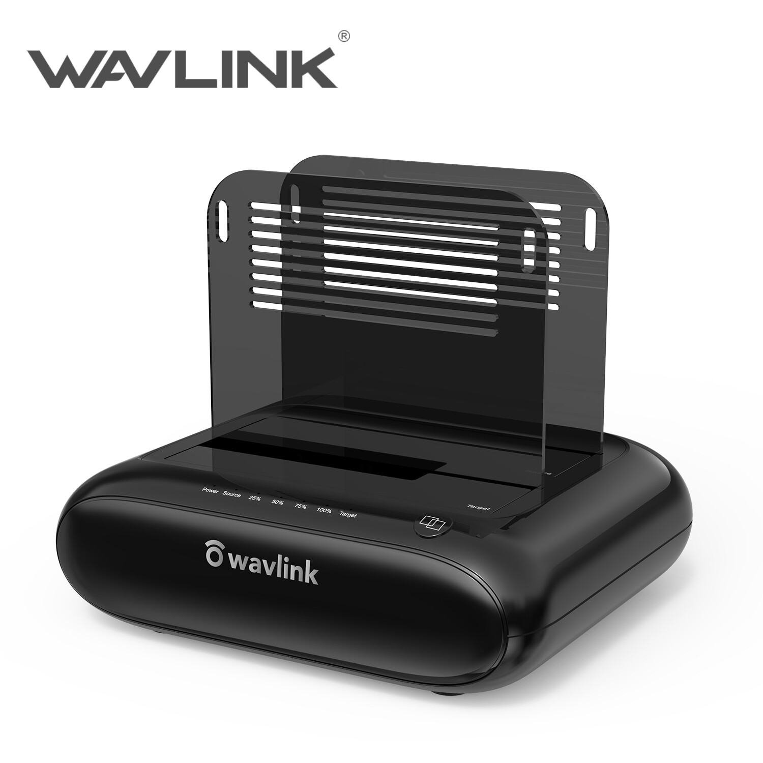 Hard Drive Enclosure 2.5" 3.5" SDD HDD Dual Bay Docking Station USB 3.0 to SATA
