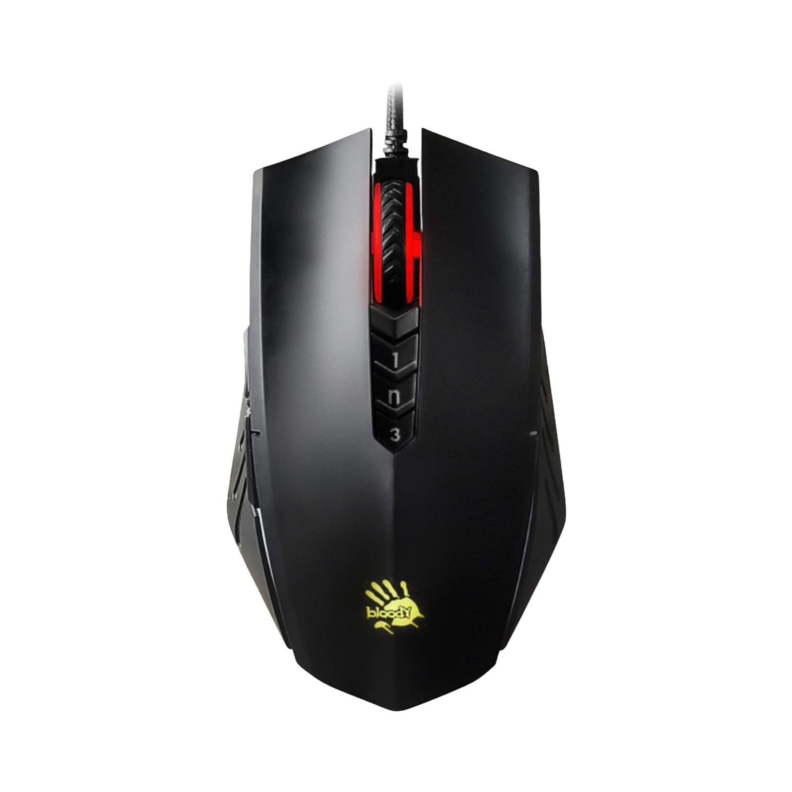 Bloody A70x Optical Gaming Mouse with Light Strike (LK) A70x-MatteBlack