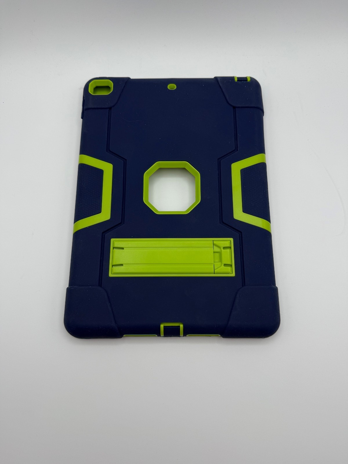 Shockproof Hard Stand Case Blue/Green For iPad 9th 8th 7th Generation 10.2"