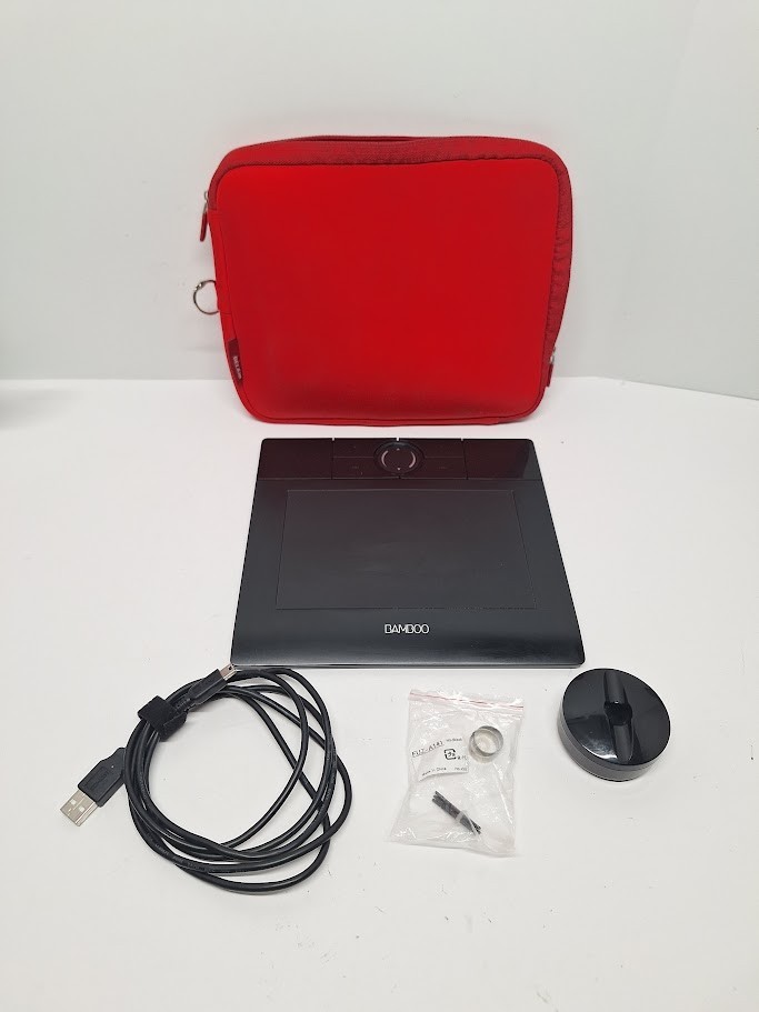 Wacom Bamboo Graphics Tablet Model MTE-450A Black