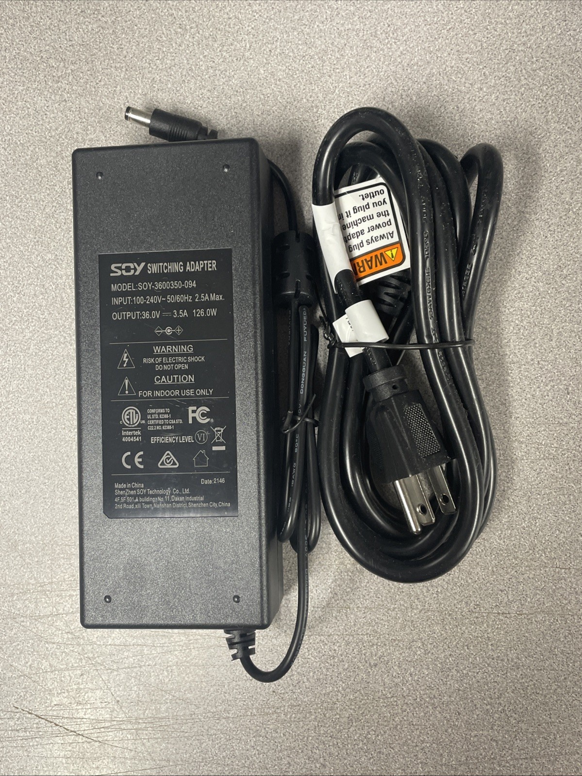 AC/DC Adapter For NordicTrack COMM S15I S22I Elliptical Studio Cycle Bike 418190