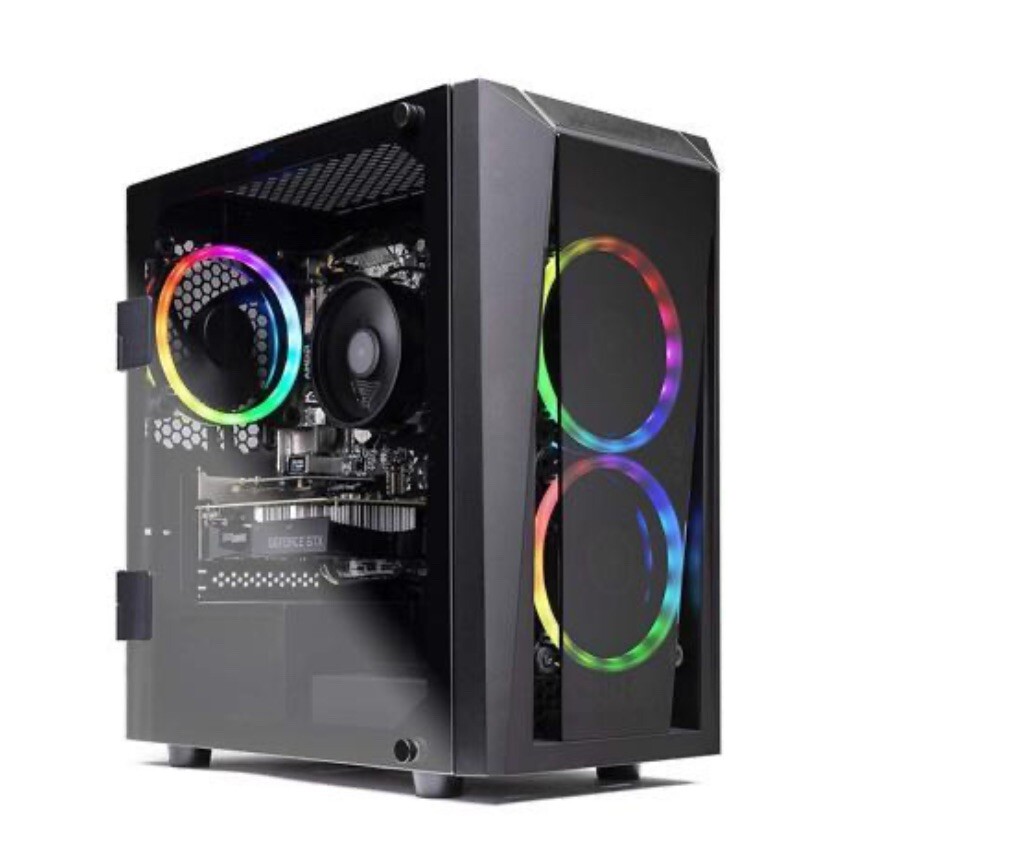 SkyTech Blaze II AMD Ryzen 7 16GB RAM Nvidia GeForce 2060 Gaming Desktop -...