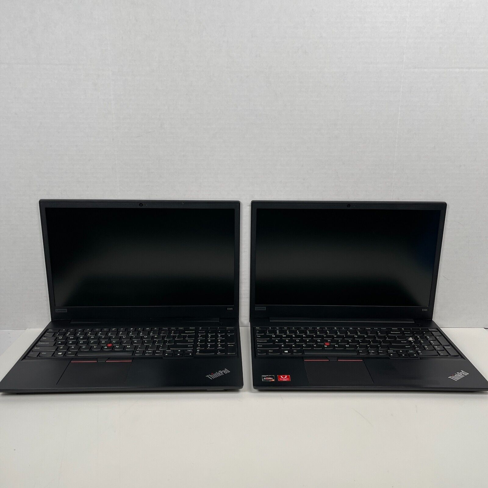 Lot of 2 Lenovo ThinkPad E585 15.6