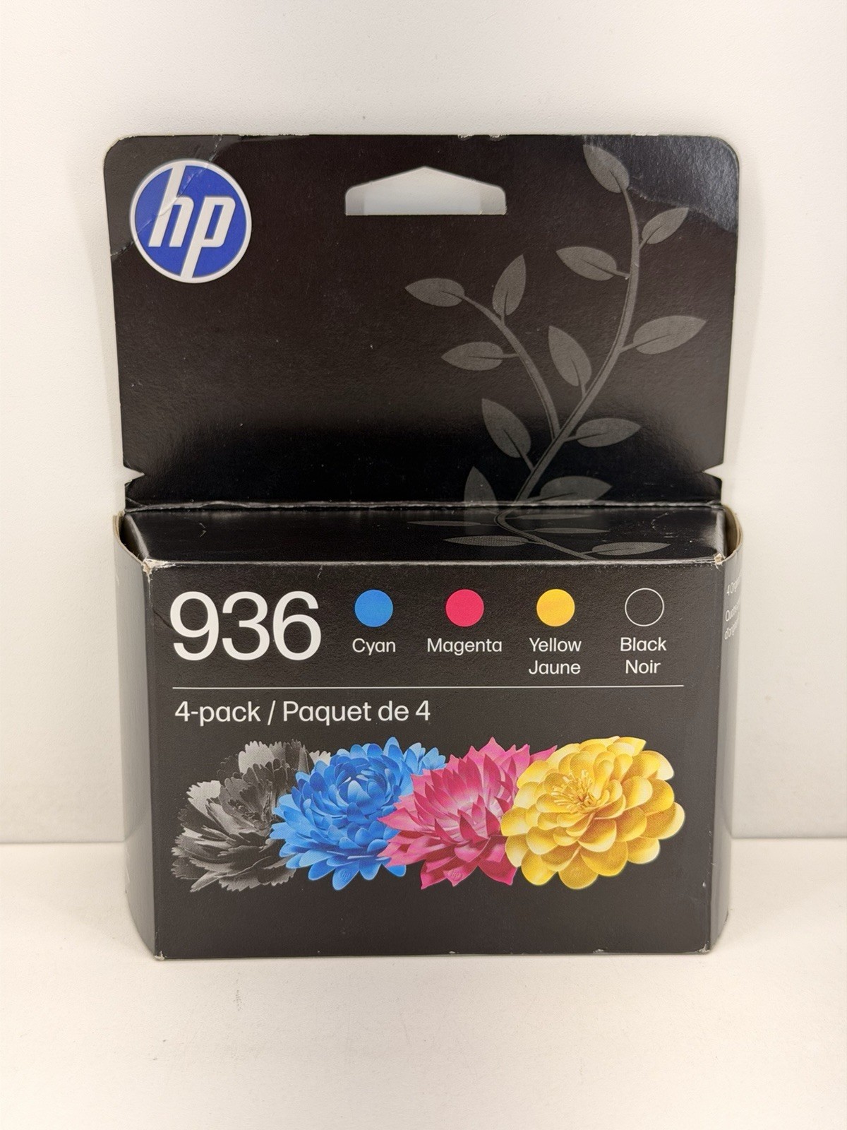 HP 936 Black, Yellow, Cyan and Magenta Ink Cartridge 4-Pack (6C3Z5LN) Sealed