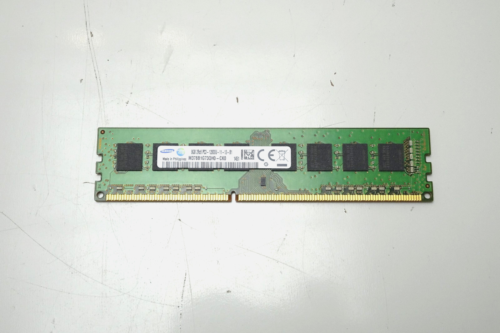 Samsung 8GB DDR3 1600MHz RAM | 2Rx8 PC3-12800U-11-13-B1 | Tested