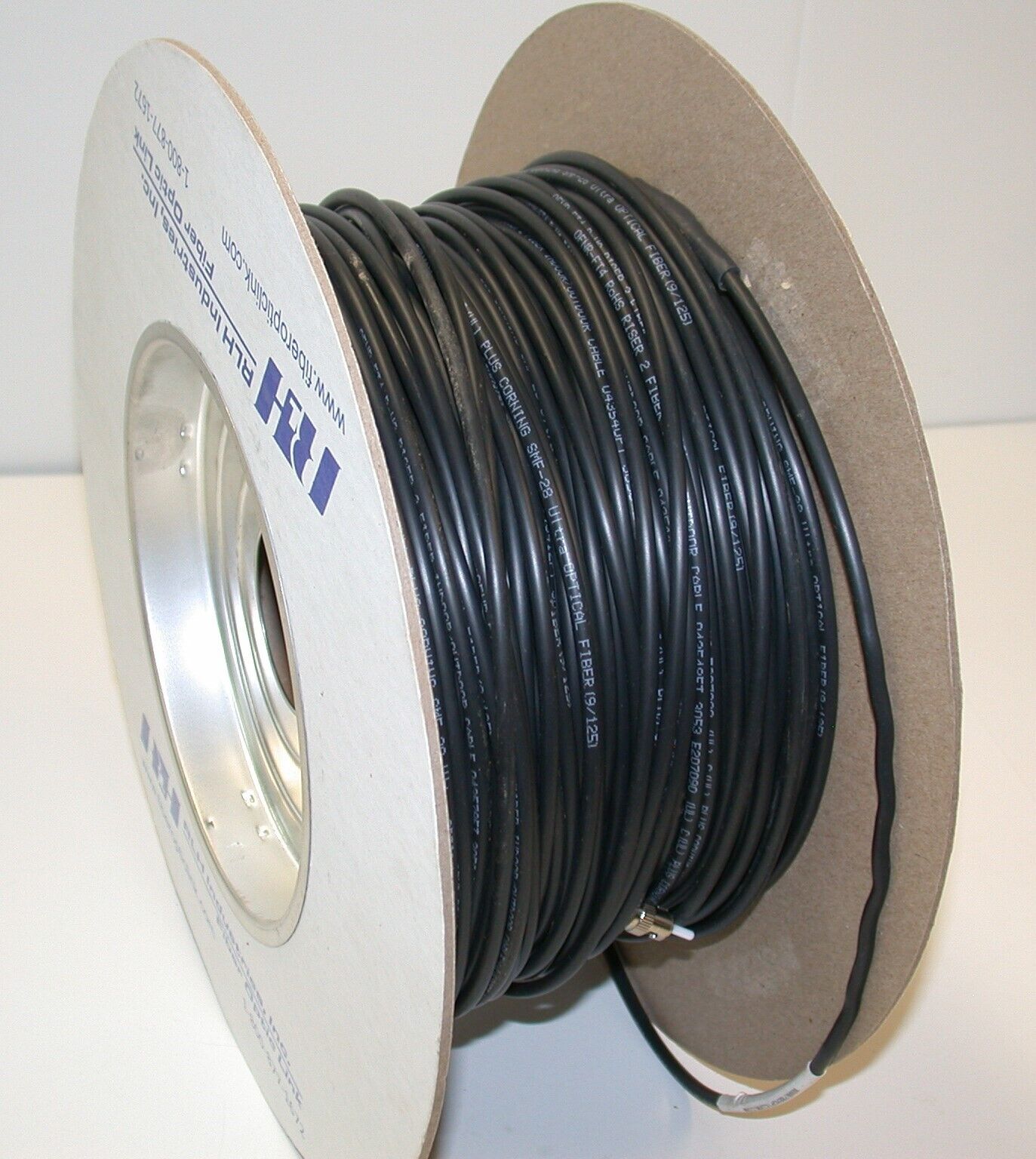 Corning Pre-Terminated Fiber Optic Cable Assembly 250Ft Indoor Outdoor Riser NEW