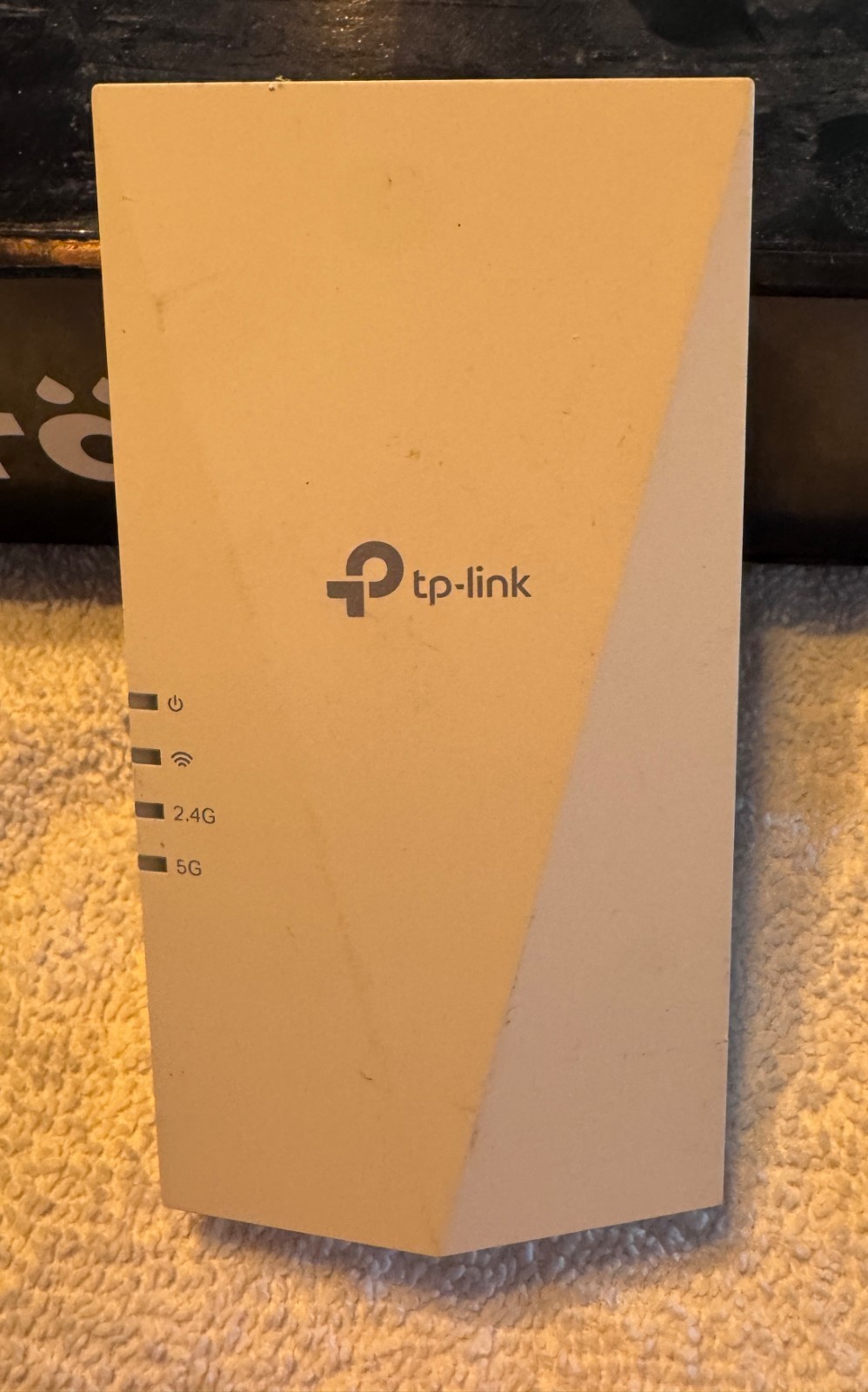 TP-Link RE500X AX1500 WiFi 6 Range Extender Used Gigabit Port