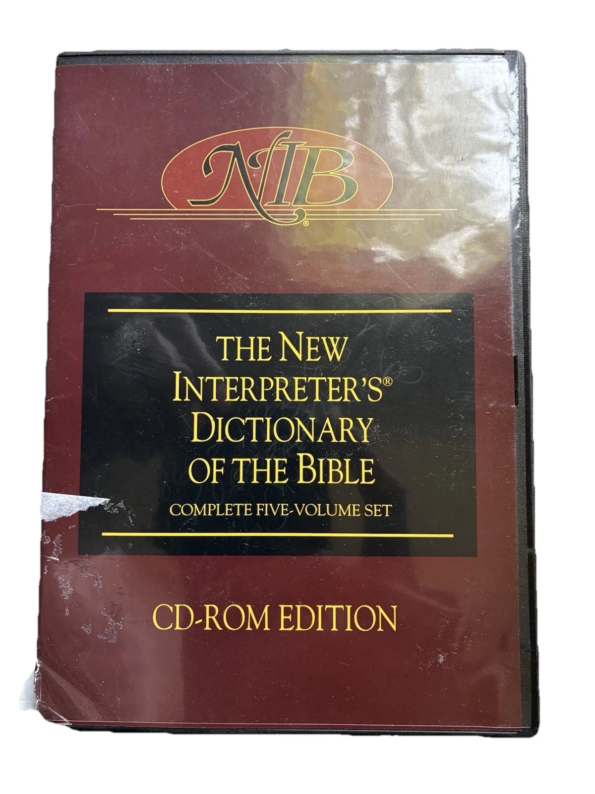NEW INTERPRETER'S DICTIONARY OF THE BIBLE Complete 5 Vol Set CD-ROM USED