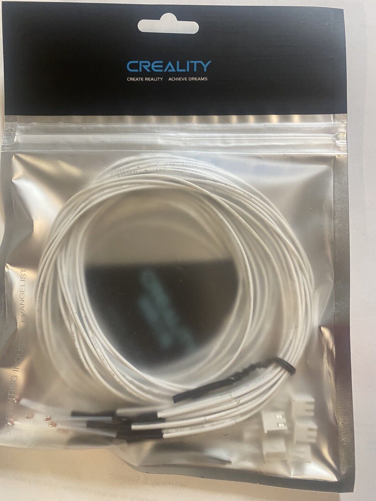 Creality Ender 6, NTC/Thermistor. Genuine Creality parts. 30011 Single wire