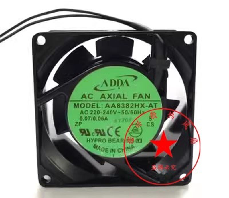 ADDA 8038 220V-240V 0.07A/0.06A AA8382HX-AT AC Cooling Fan