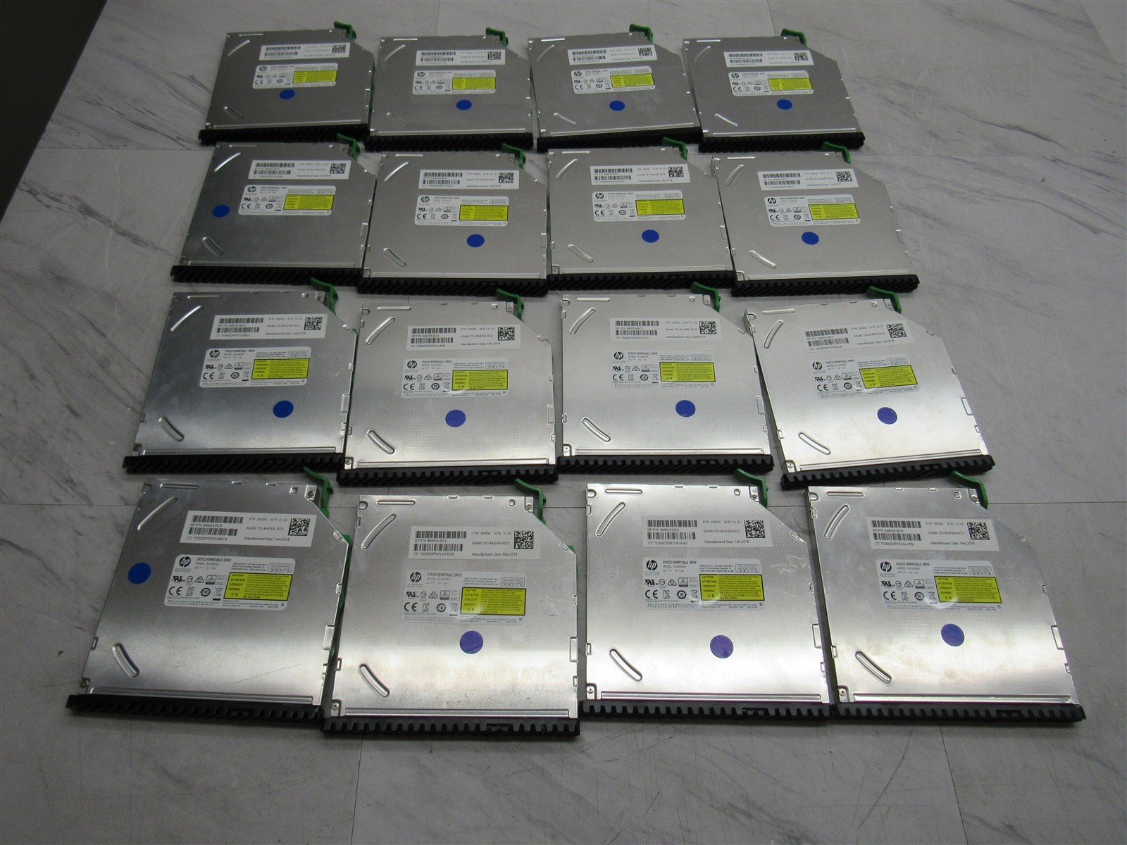16 LOT - HP Internal Optical Drive SUPER MULTI DVD WRITER DU-8AESH 849055-HC3