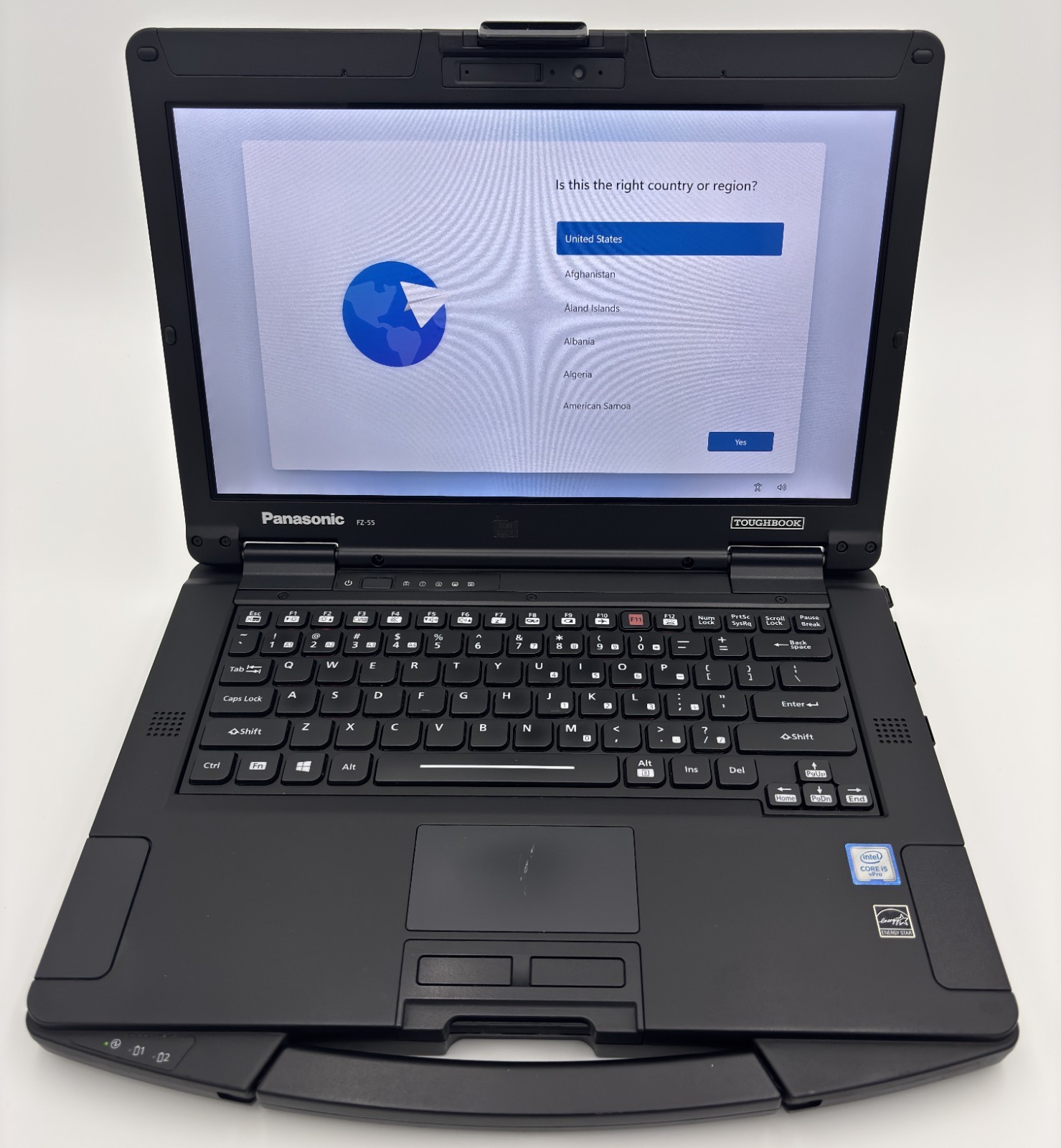 Panasonic Toughbook FZ-55 14-inch Touchscreen Intel i5-8365U 8GB/256GB SSD W11P