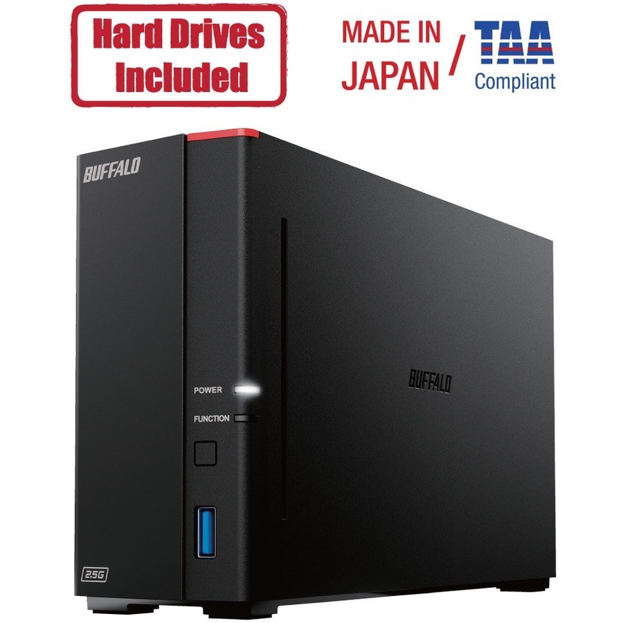 BUFFALO LinkStation 710 1-Bay 1x2TB Professional Network Storage LS710D0201