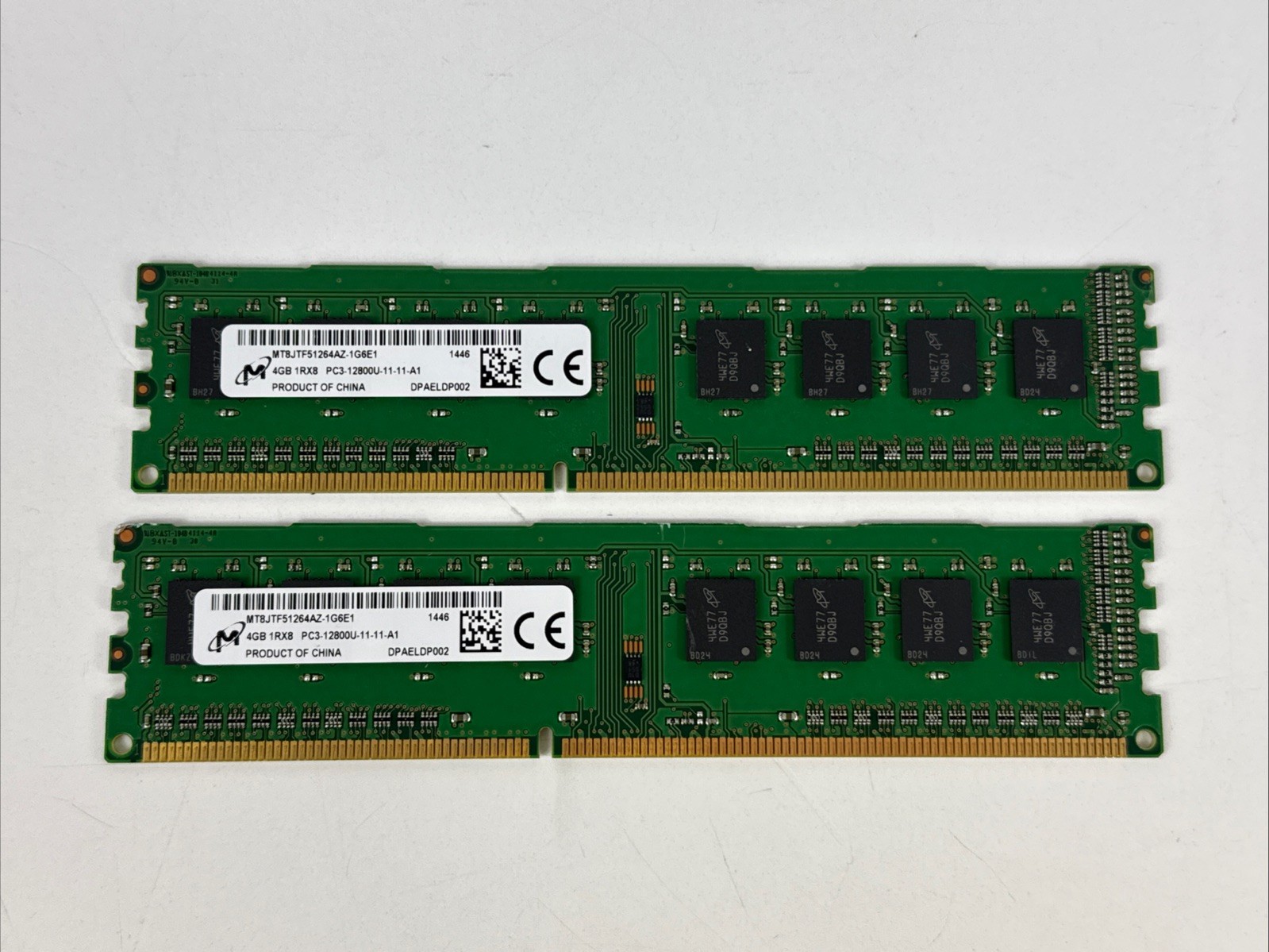 Micron MT8JTF51264AZ-1G6E1 8GB (2x4GB) RAM 3200MHz
