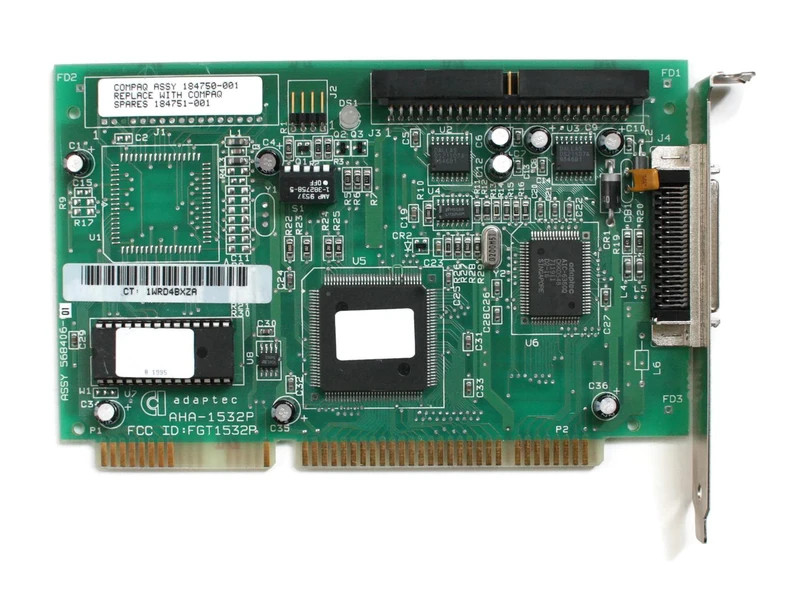 AHA-1530P AHA-1530P S1 AHA-1532P adaptec isa scsi controller 50 pin internal an