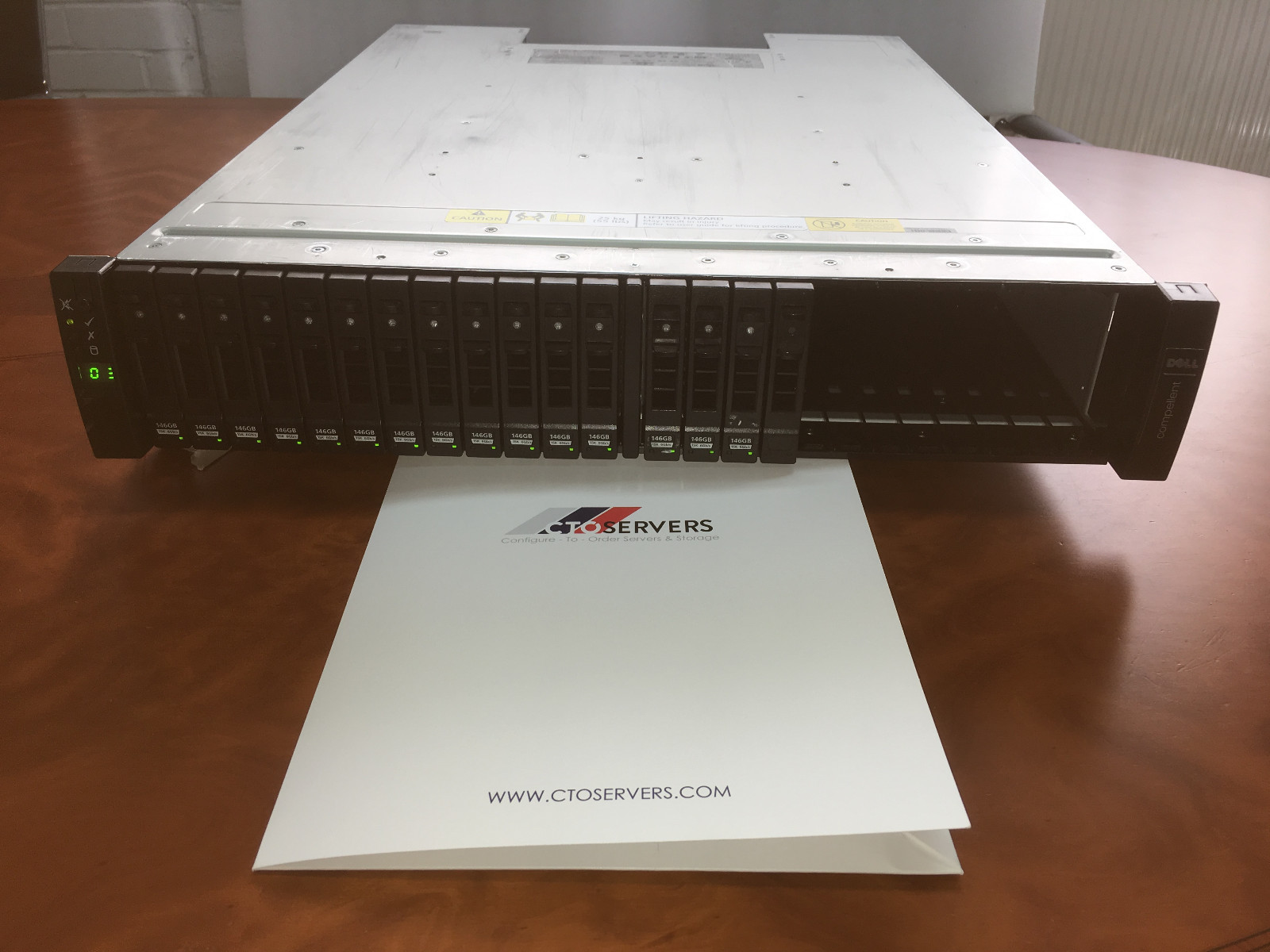 Xyratex EB-2425 Dell Compellent   **  2 TB ** 24 BAY SAS STORAGE ARRAY JBOD 