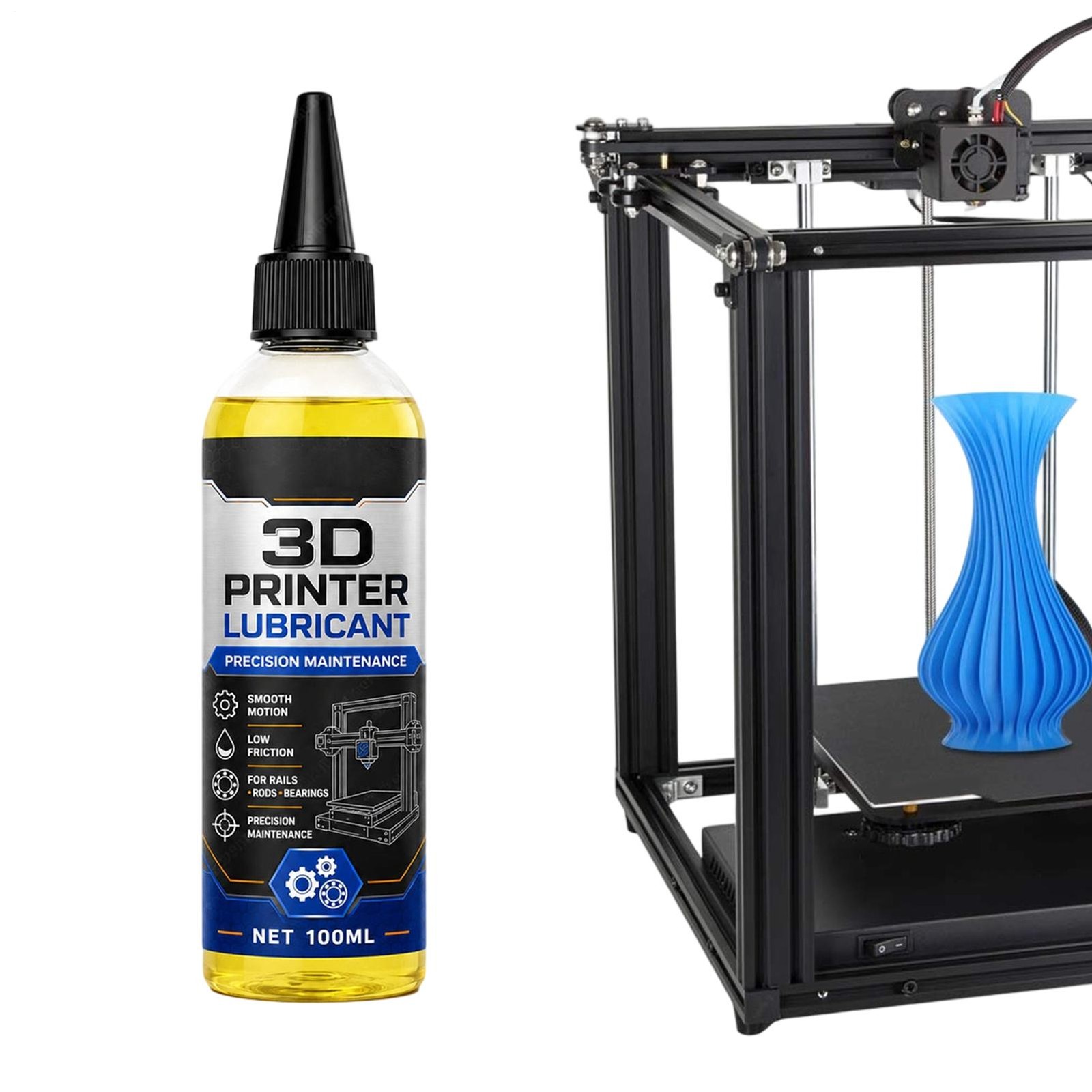 3D Printer Lubricant 100ml Fast-Acting Long Lasting Portable