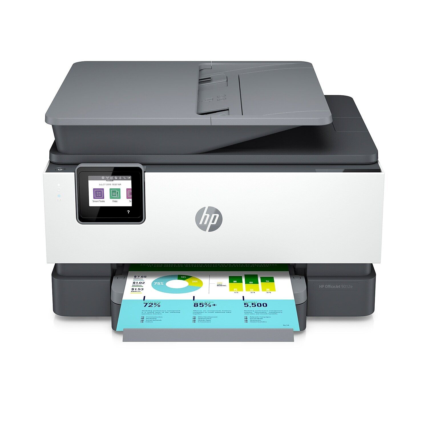 HP OfficeJet 9012e Wireless All-in-One Color Inkjet Printer Duplex Best for home