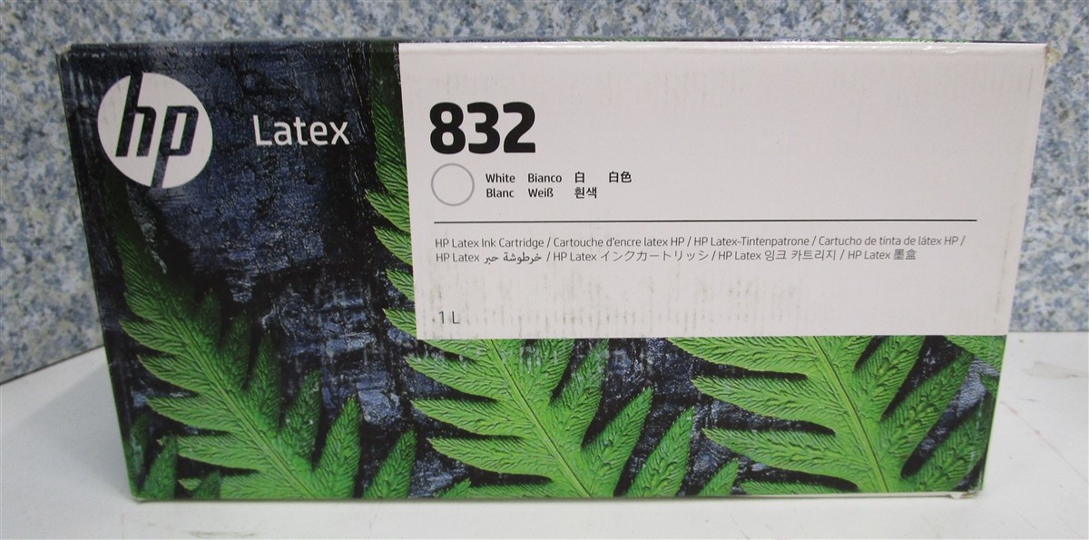 HP 4UV29A Latex 832 GENUINE Ink Cartridge WHITE 2022 NEW