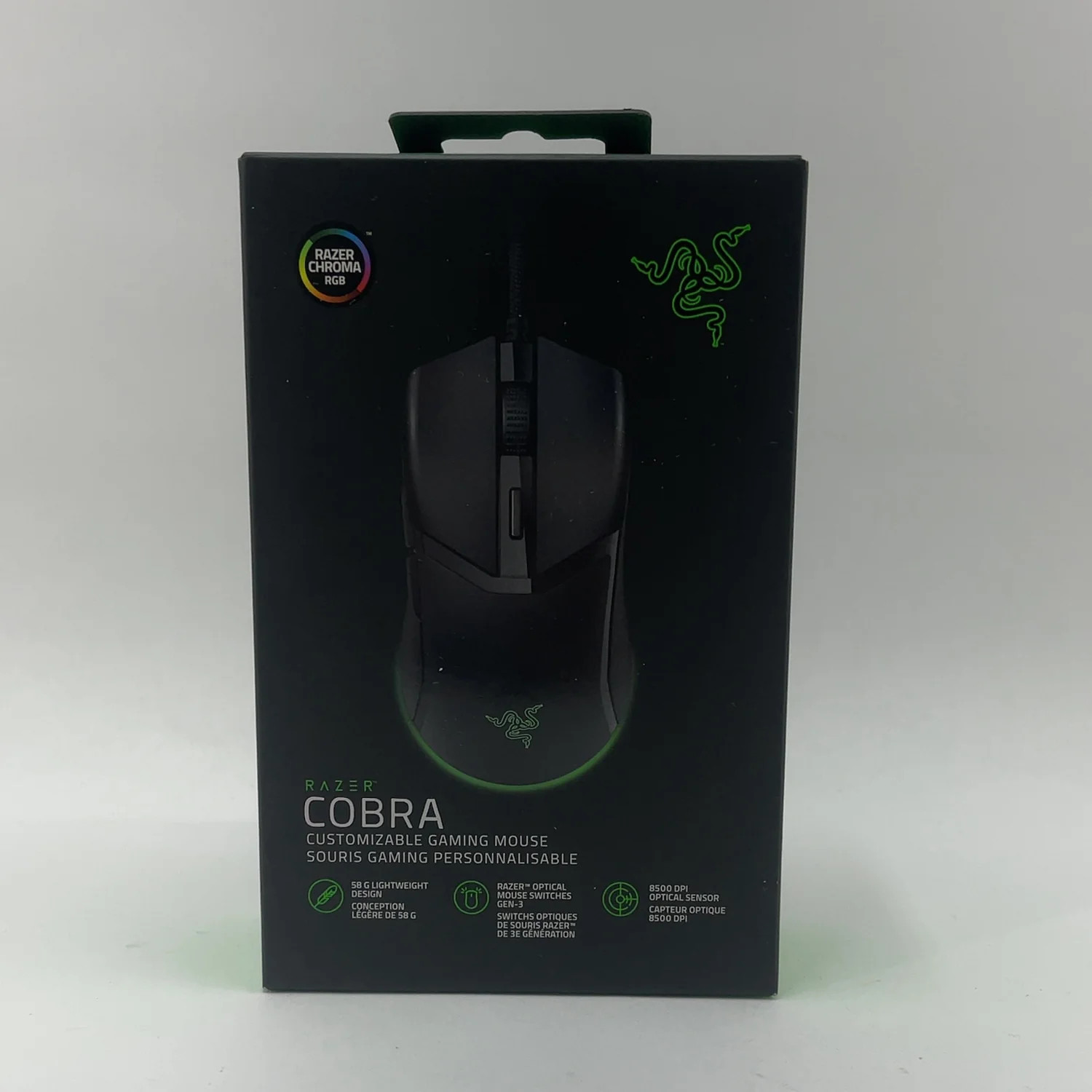 New Razer Cobra Wired Mouse RZ01-04650100-R3U1