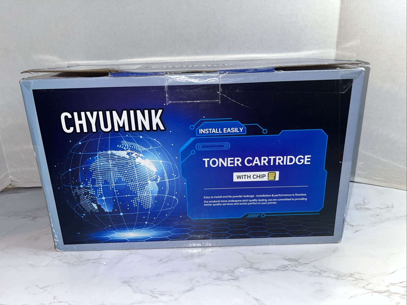 Chyumink Toner Cartridge  Chip W2110A 206A Compatible Replacement 2 Pack Black