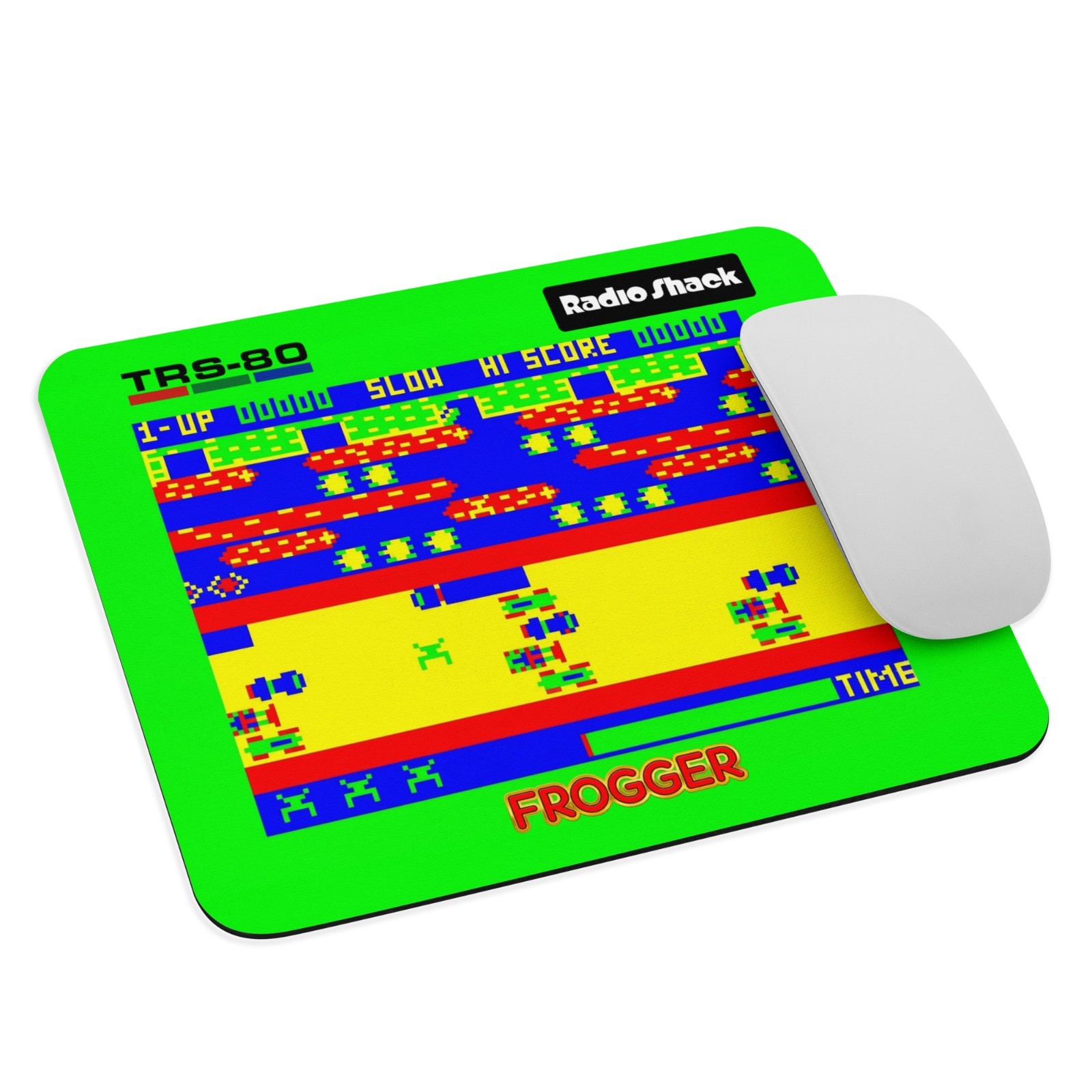 Retro Frogger TRS-80 / Radio Shack Mouse Pad – Jump Back to the 80s