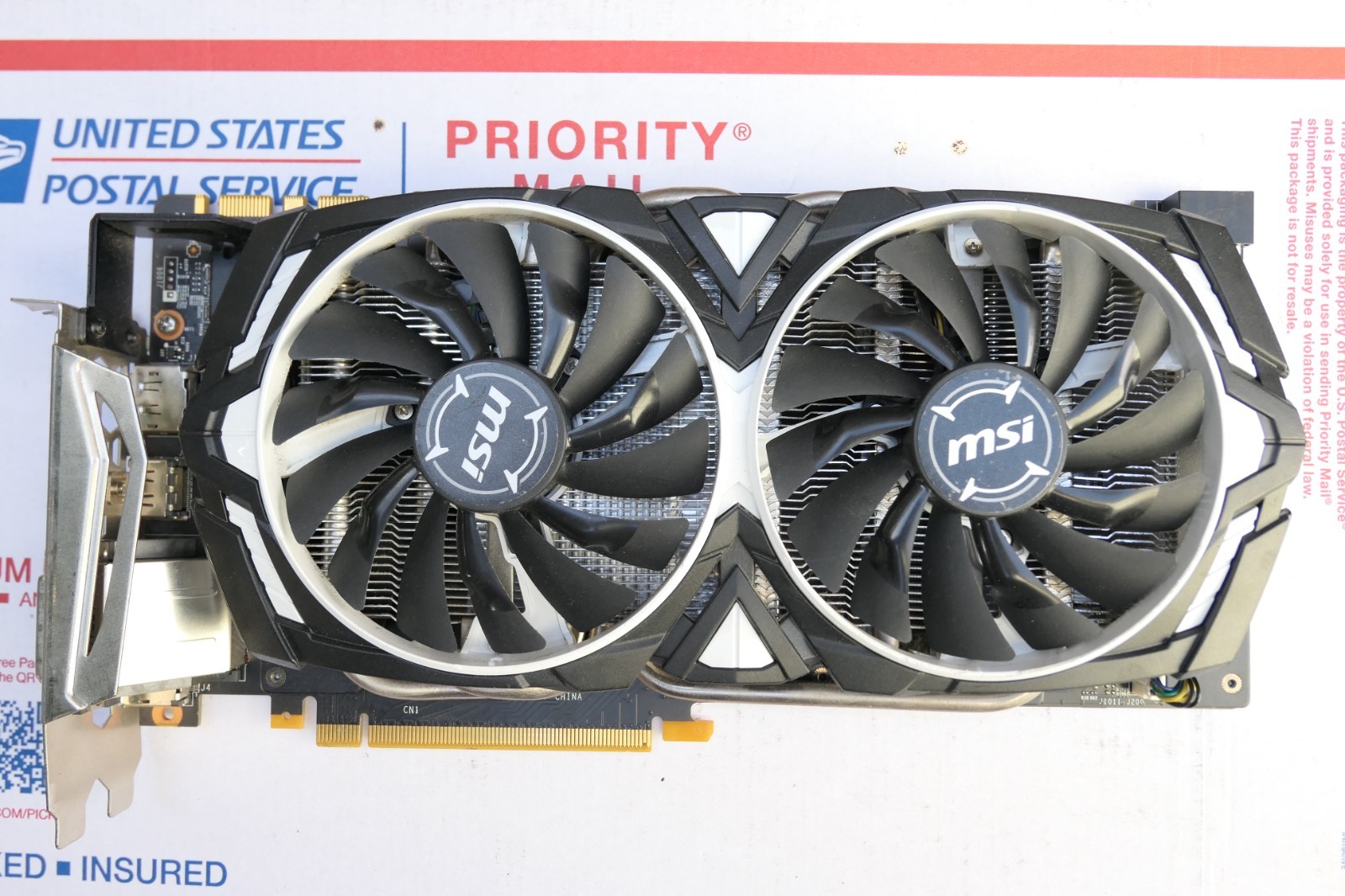 MSI NVIDIA GeForce GTX 1070 ARMOR 8G OC 8GB GDDR5 PCIe HDMI/DP/DVI-D - tested