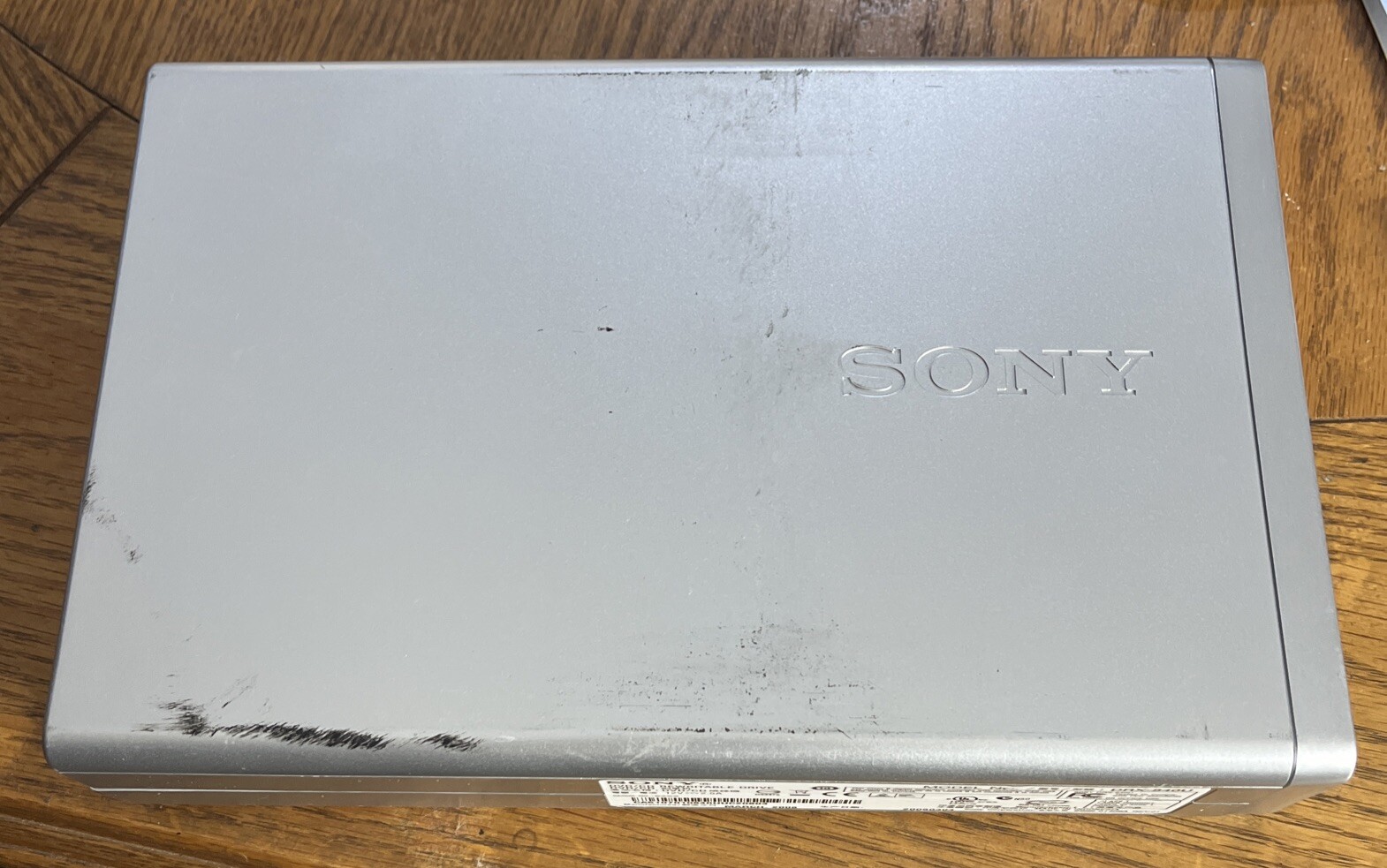 Sony DRX-840U external  DVD/CD Rewritable Drive Burner NO POWER CORD