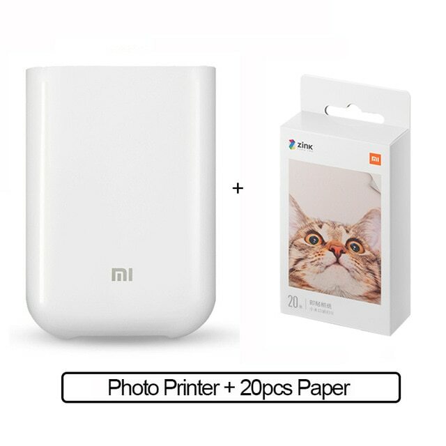 Impresora Mijia Ar 300Dpi Mini Bolsillo Portátil Para Fotos Con Bricolaje Compar