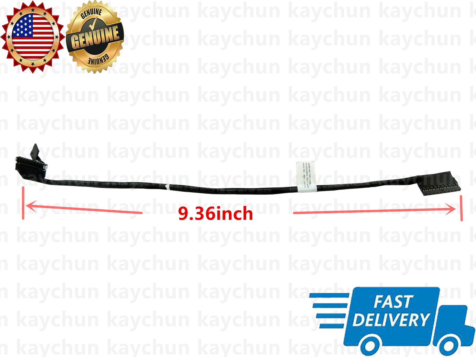 5pcs Original For Dell Latitude E7470 Battery cable connector wire DC020029500 