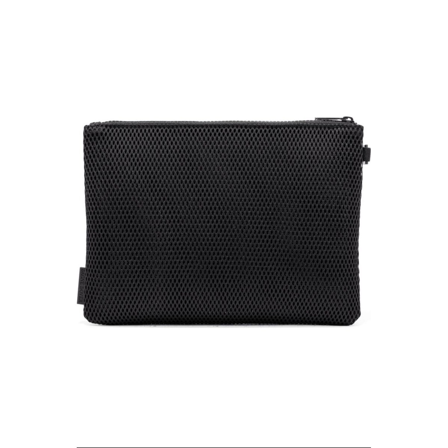 NWOT Dagne Dover Large Parker Air Mesh Pouch Black Onyx Travel Organizer