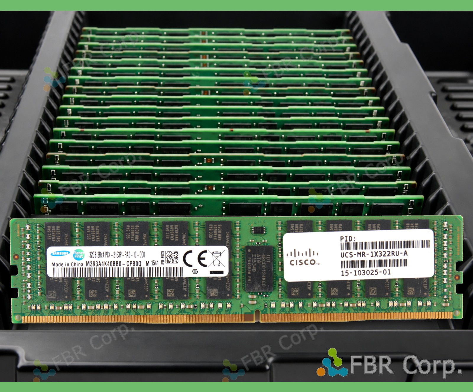 Grade A Samsung Cisco 32GB PC4-2133P DDR4 2Rx4 RDIMM RAM M393A4K40BB0-CPB LOT
